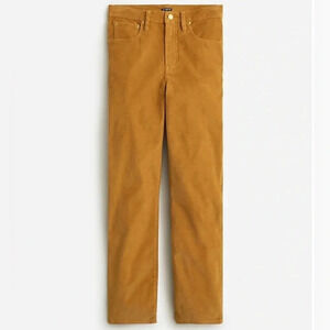 J CREW Mid Rise Cotton Corduroy Pant Size 32